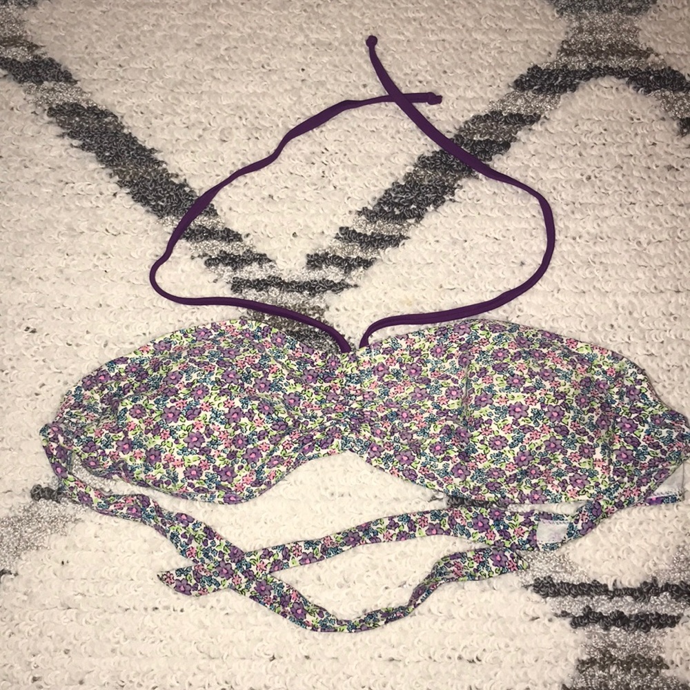 Floral bathing suit